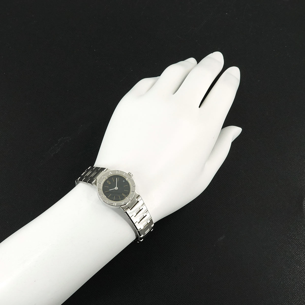 BVLGARIBVLGARI BB23SS Quartz Black Dial Ladies Watch