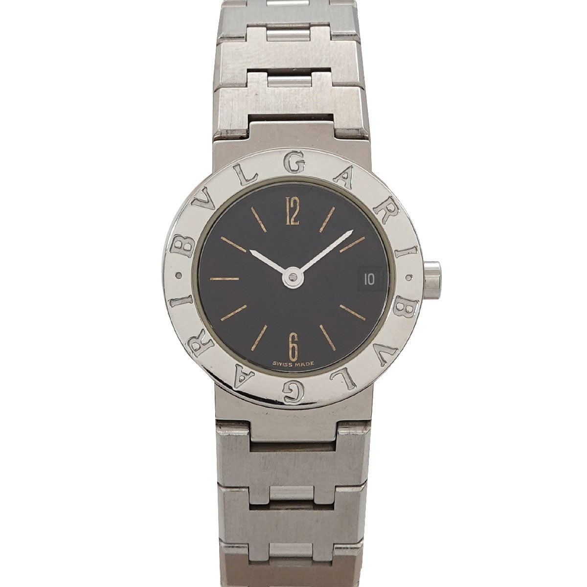 BVLGARIBVLGARI BB23SS Quartz Black Dial Ladies Watch