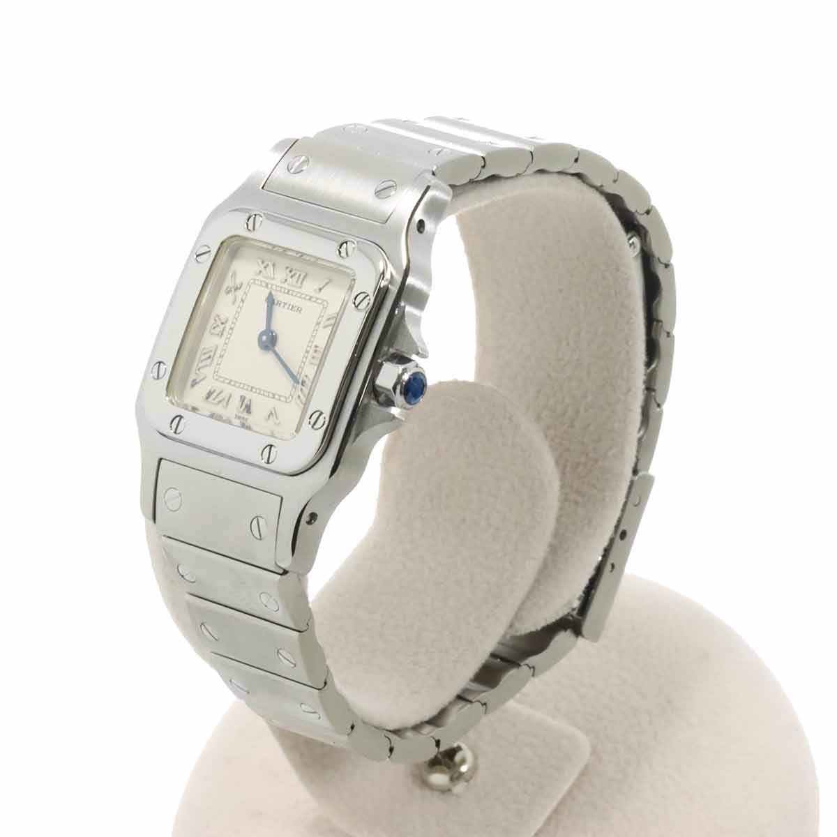 Santos Galbee SM W20024D6 Quartz Cream Dial Ladies Watch