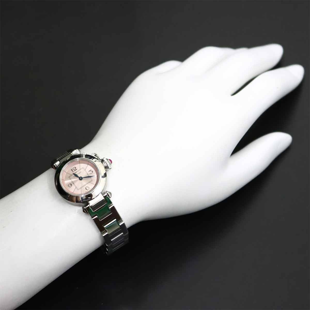 Miss Pasha W3140008 27mm Quartz Pink Dial Ladies Watch