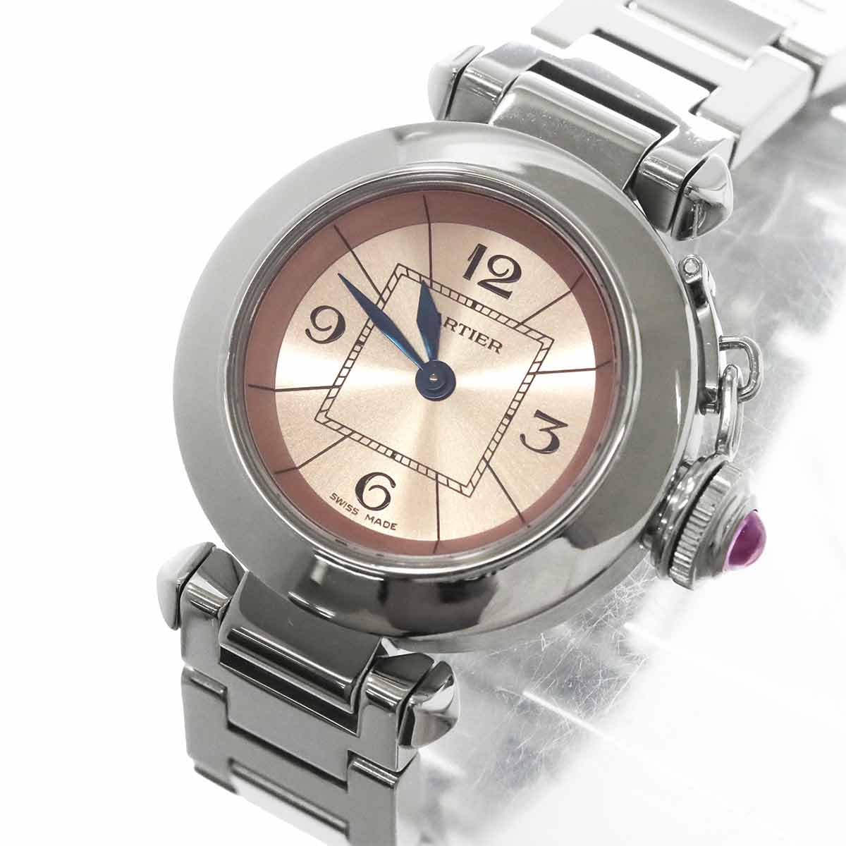 Miss Pasha W3140008 27mm Quartz Pink Dial Ladies Watch