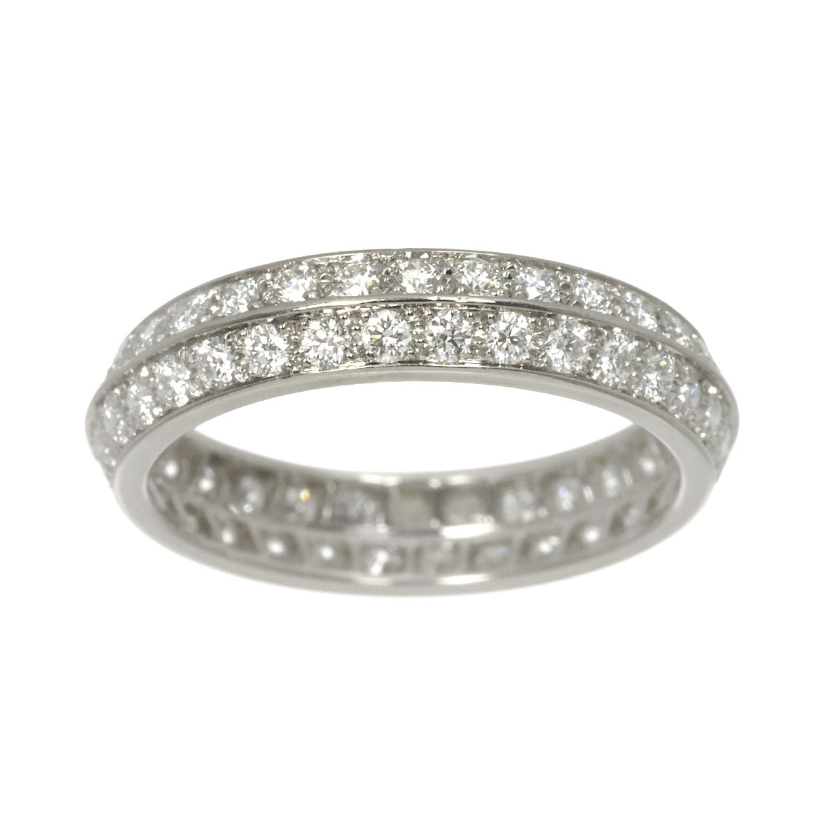 Full Diamond Ring Pt Platinum size48 4.5(US)