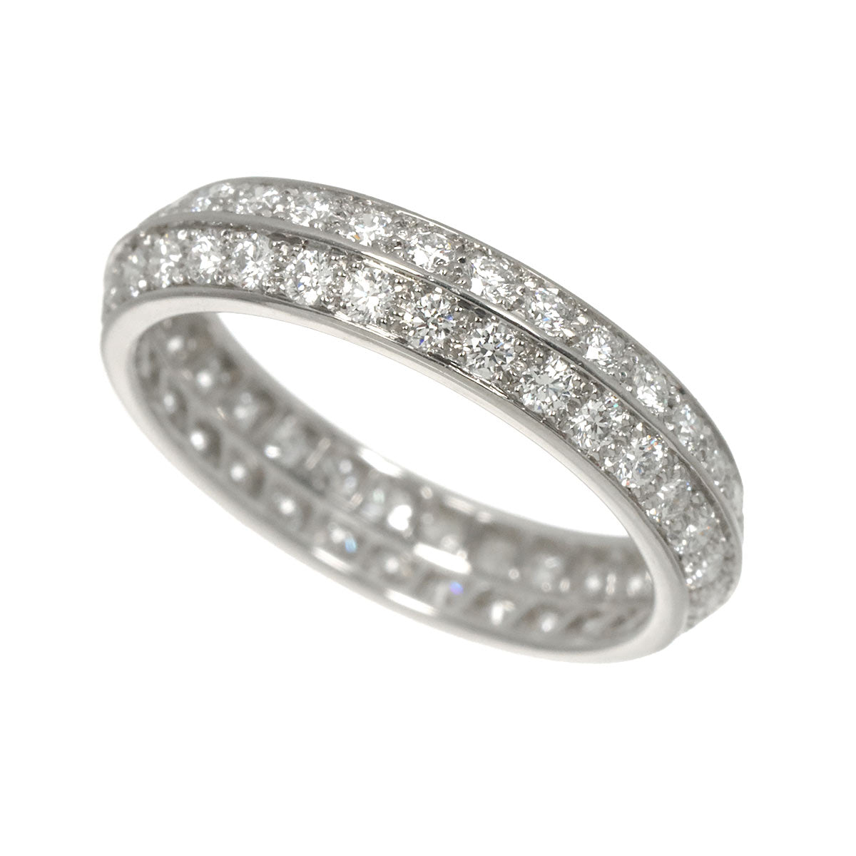 Full Diamond Ring Pt Platinum size48 4.5(US)