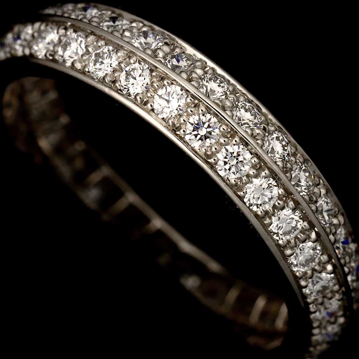 Full Diamond Ring Pt Platinum size48 4.5(US)