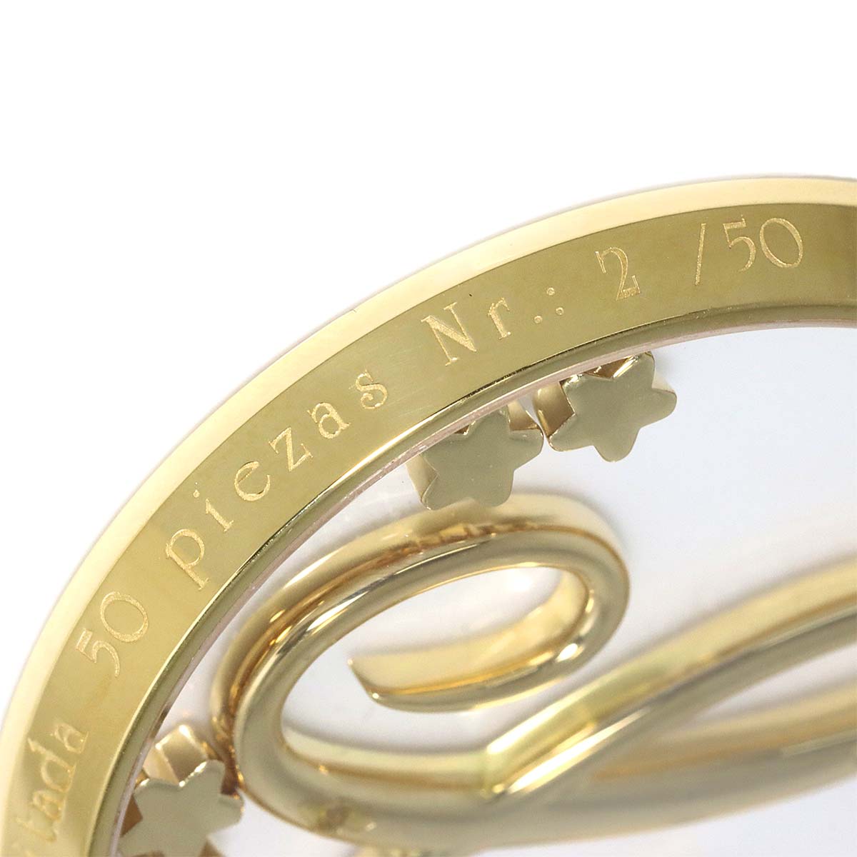 Happy Diamond Pendant Top 18K Yellow Gold 750