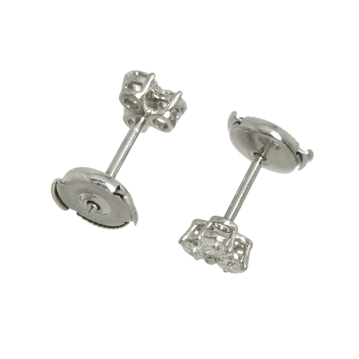 Aria Diamond Earrings Pierced Platinum