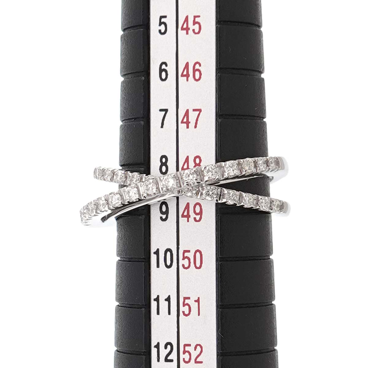 Aoyama Diamond 0.28ct Ring 18K WG 750 Size4.5(US)
