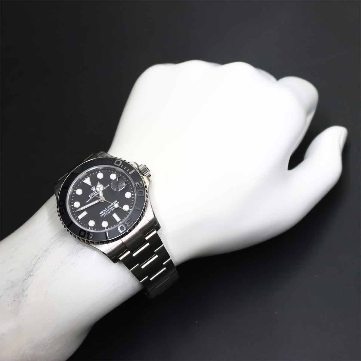 Yacht Master 42 226627 Titanium Automatic Black Dial Mens Watch