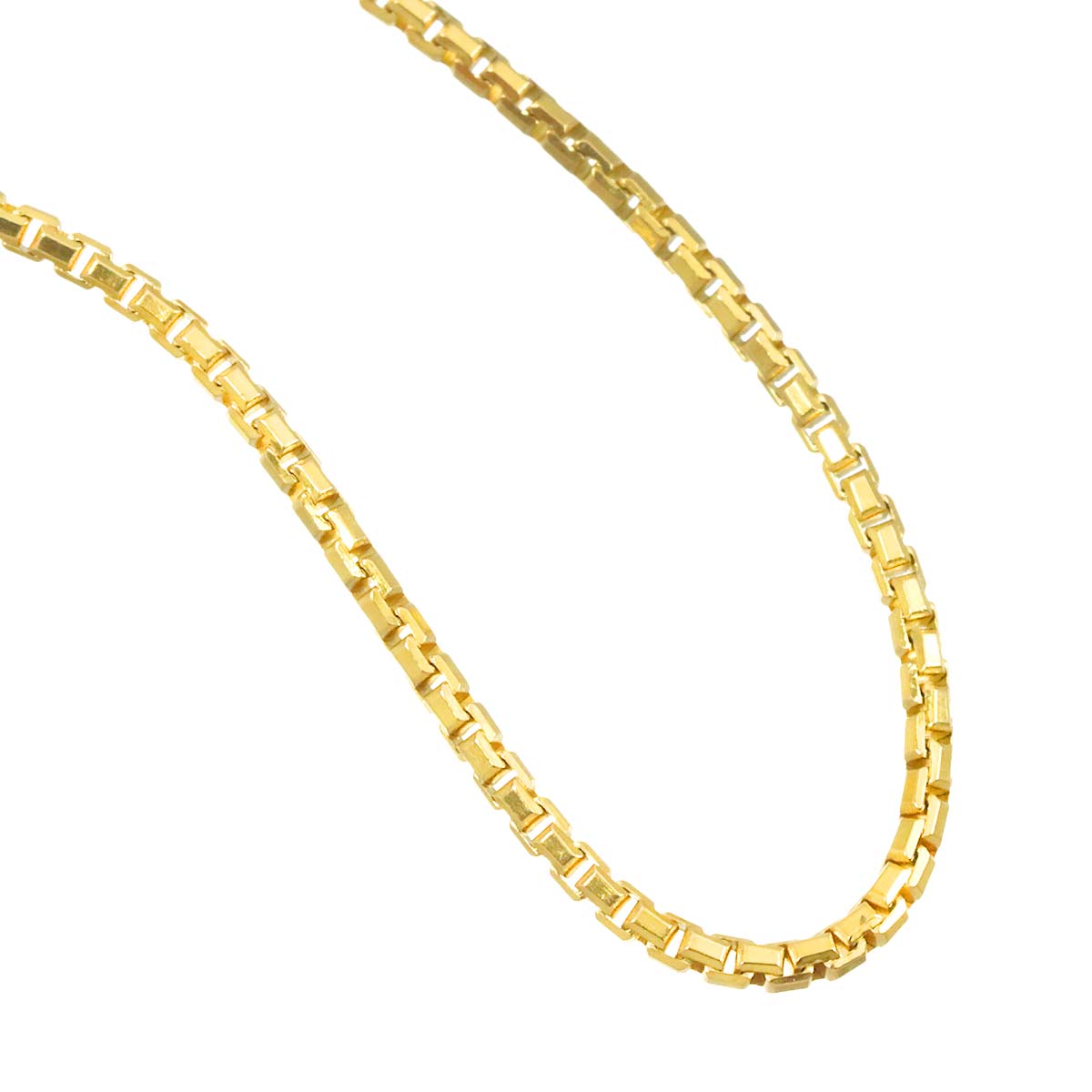 Venetian Necklace 18K K18 YG Yellow Gold 750