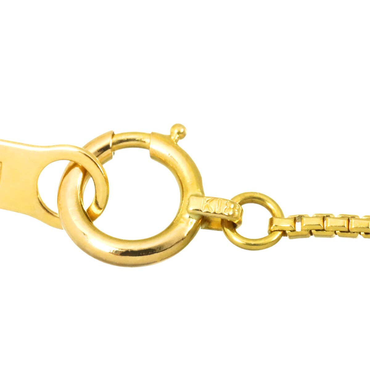 Venetian Necklace 18K K18 YG Yellow Gold 750