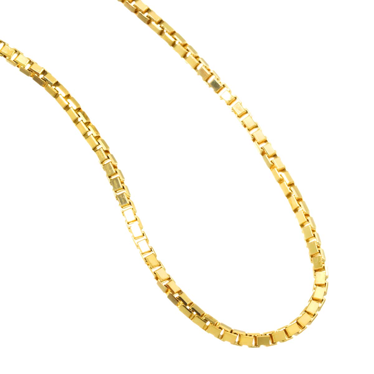 Venetian Necklace 18K K18 YG Yellow Gold 750