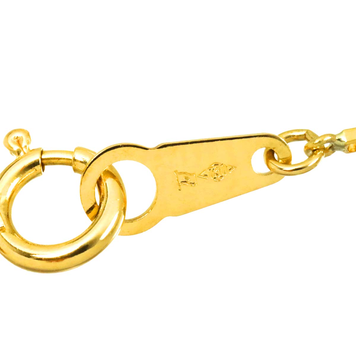 Venetian Necklace 18K K18 YG Yellow Gold 750