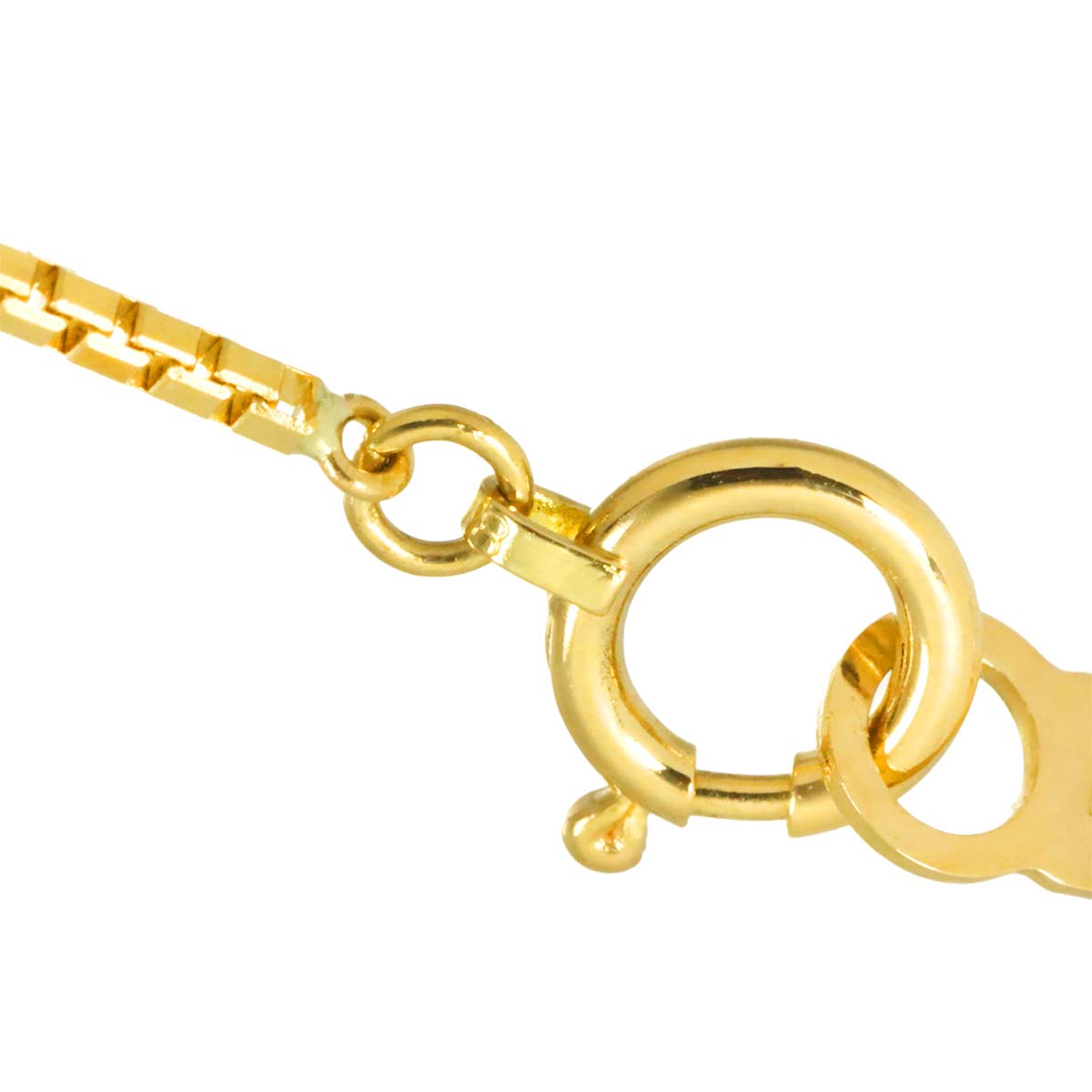 Venetian Necklace 18K K18 YG Yellow Gold 750