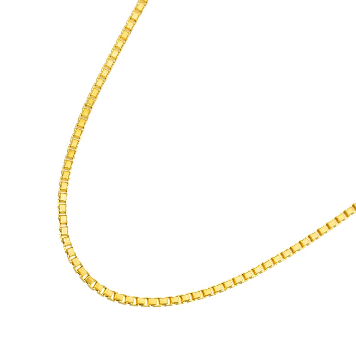 Venetian Necklace 18K K18 YG Yellow Gold 750