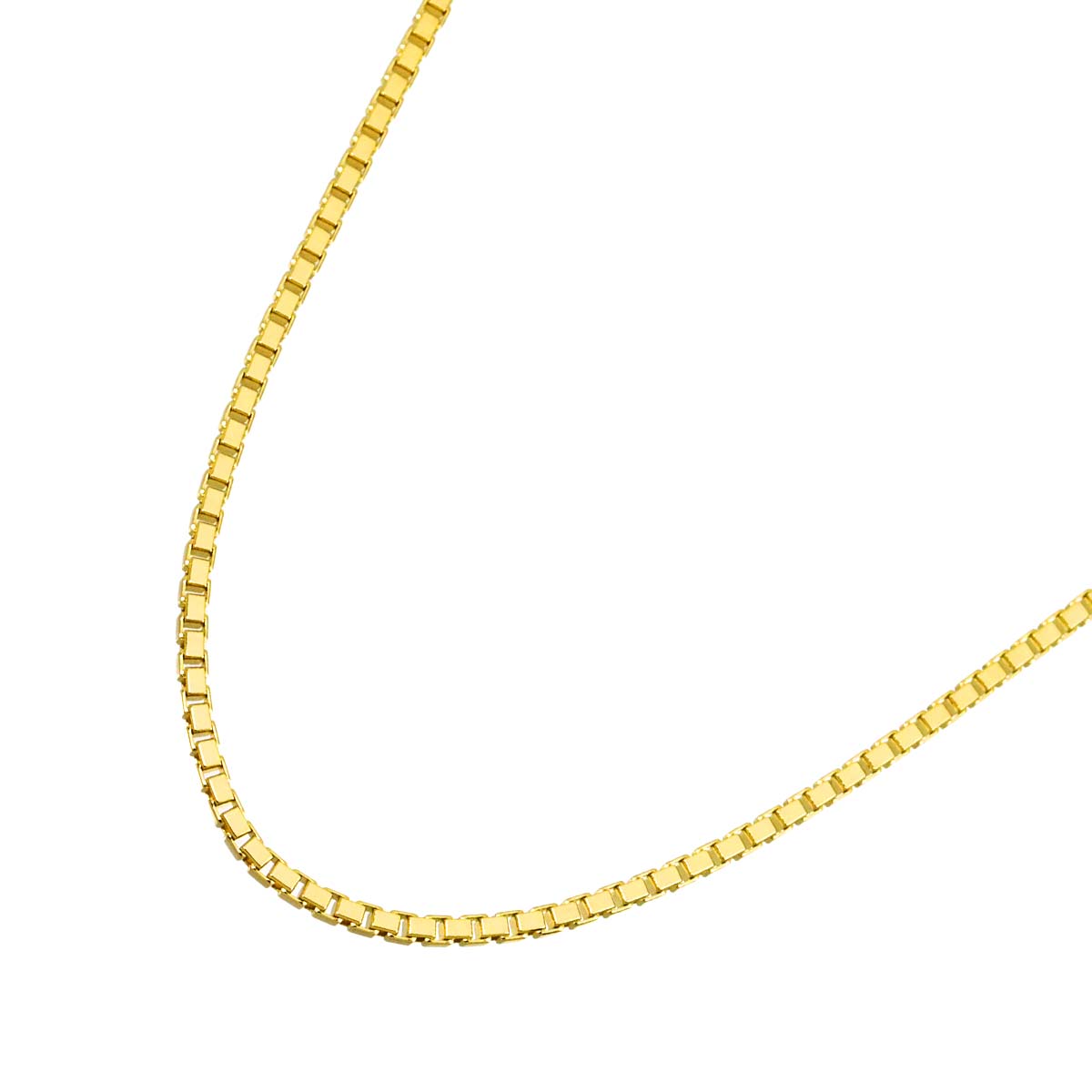 Venetian Necklace 18K K18 YG Yellow Gold 750