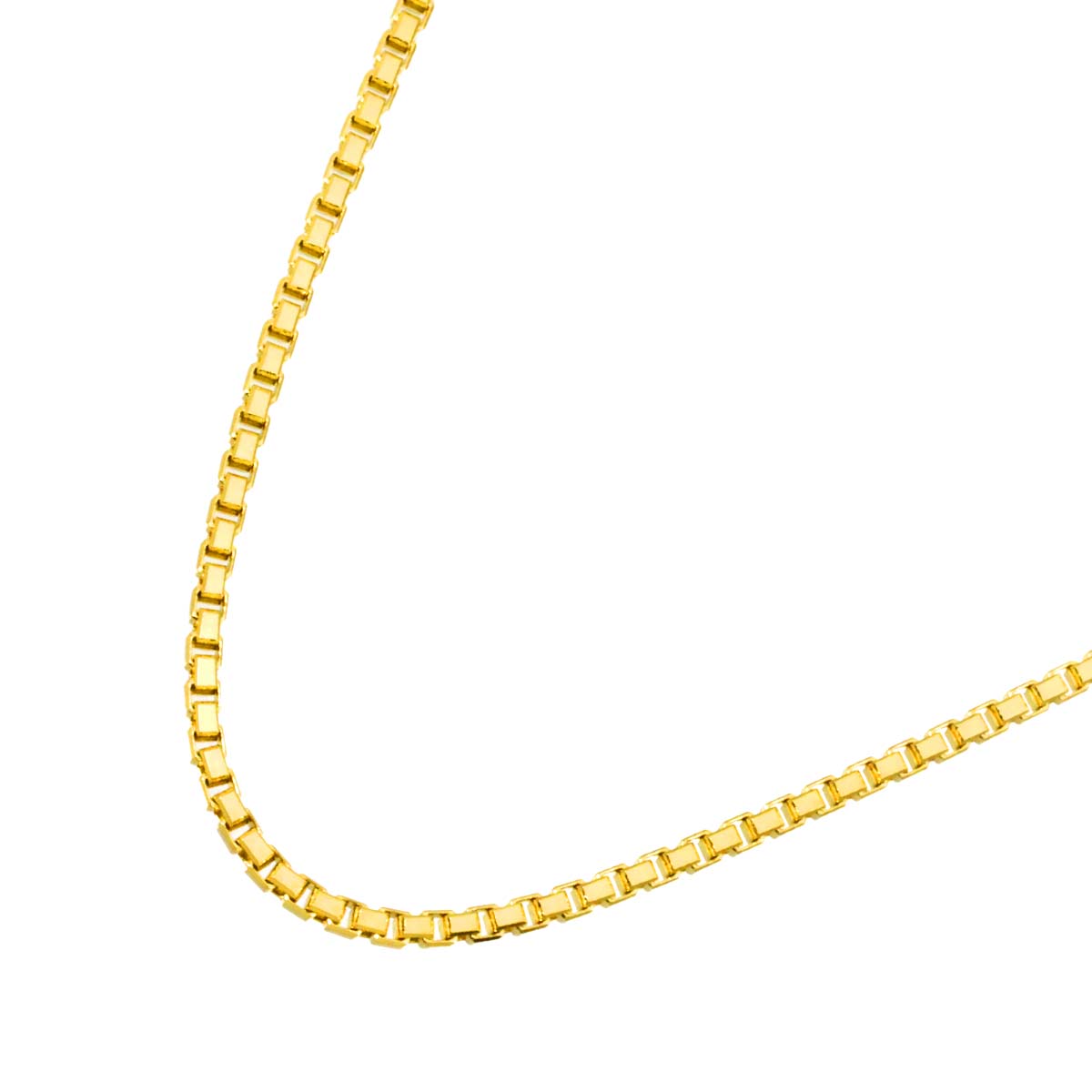 Venetian Necklace 18K K18 YG Yellow Gold 750
