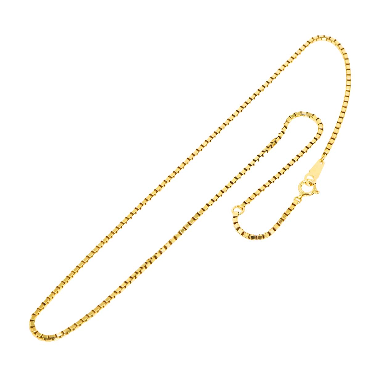 Venetian Necklace 18K K18 YG Yellow Gold 750