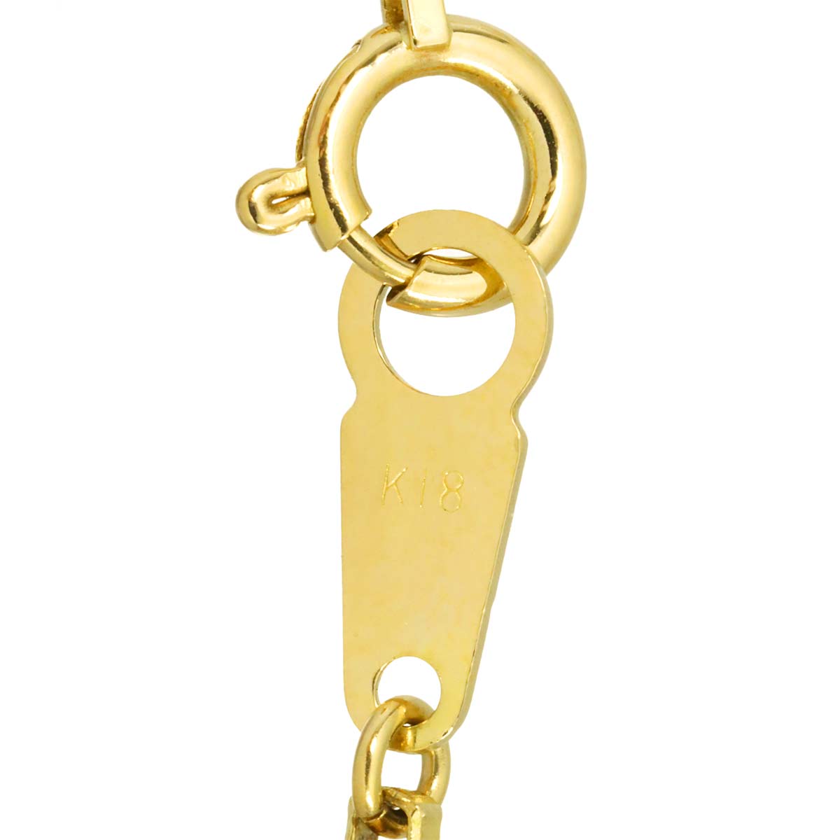 Venetian Necklace 18K K18 YG Yellow Gold 750