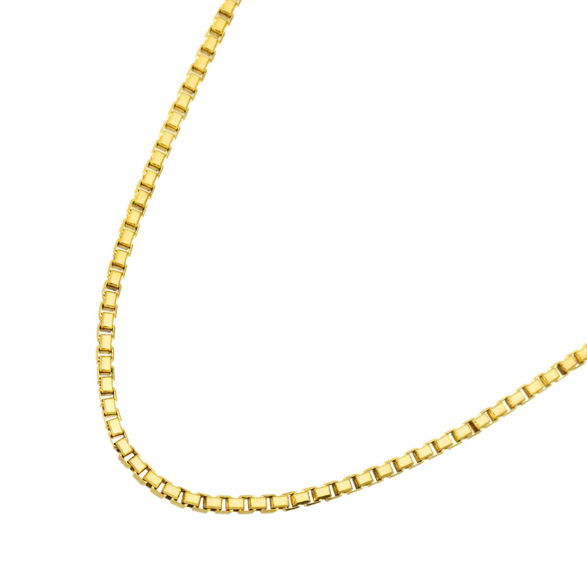 Venetian Necklace 18K K18 YG Yellow Gold 750