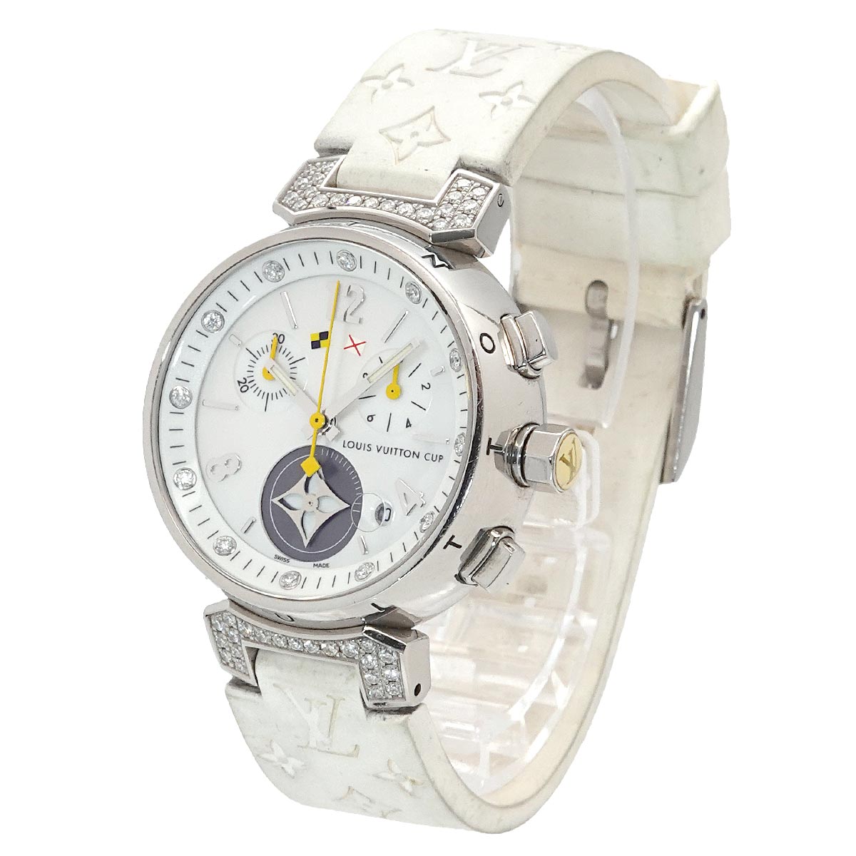 Tambour Lovely Cup Q132H Quzrtz White Shell Dial