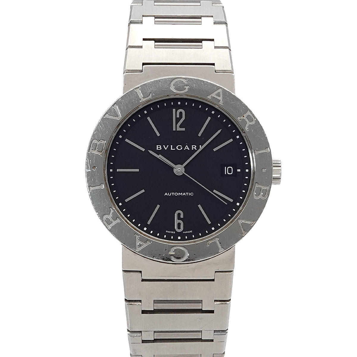 BVLGARIBVLGARI BB38SSAUTO Date Automatic Black Dial Mens