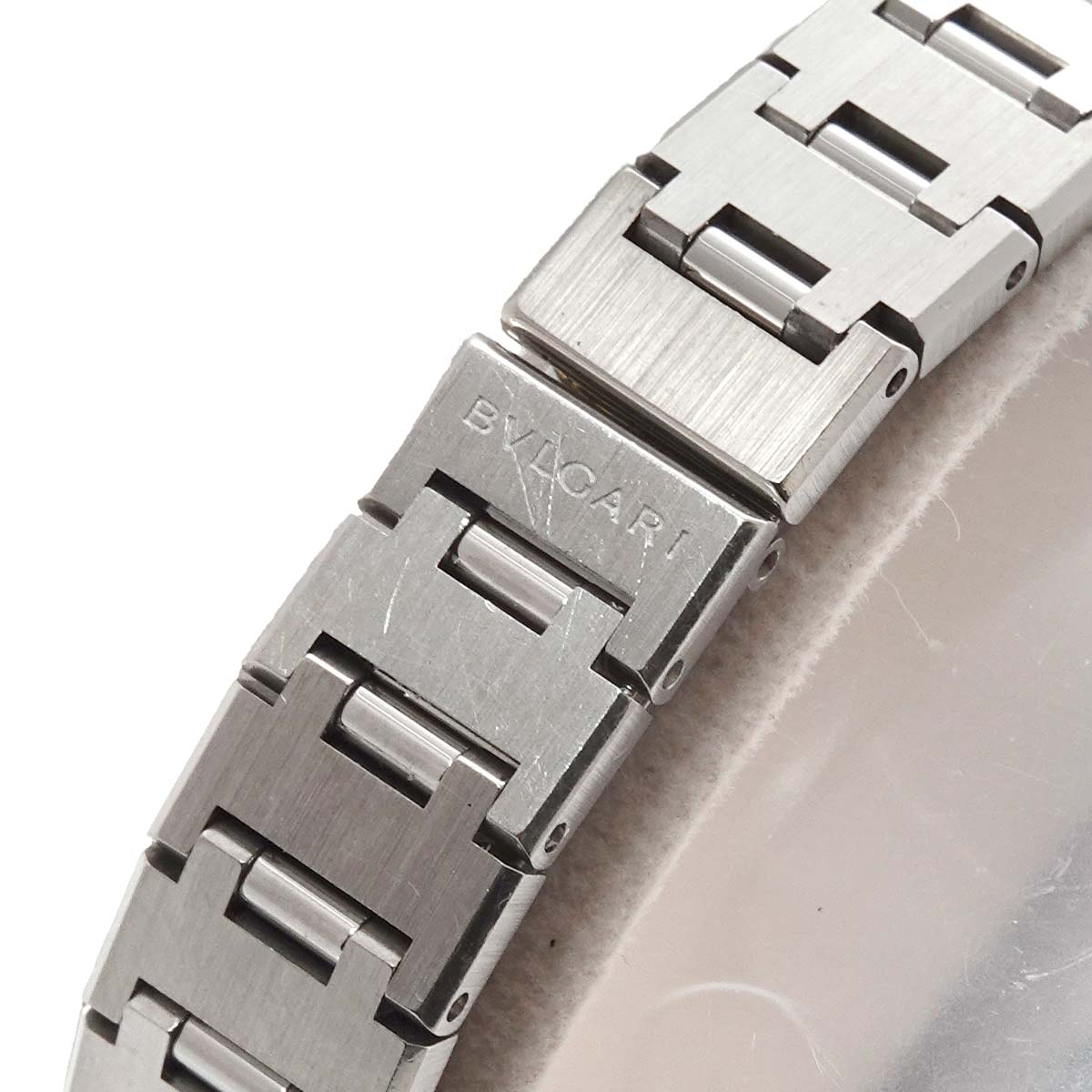 BVLGARIBVLGARI BB26SS Date Quartz Black Dial Ladies Watch