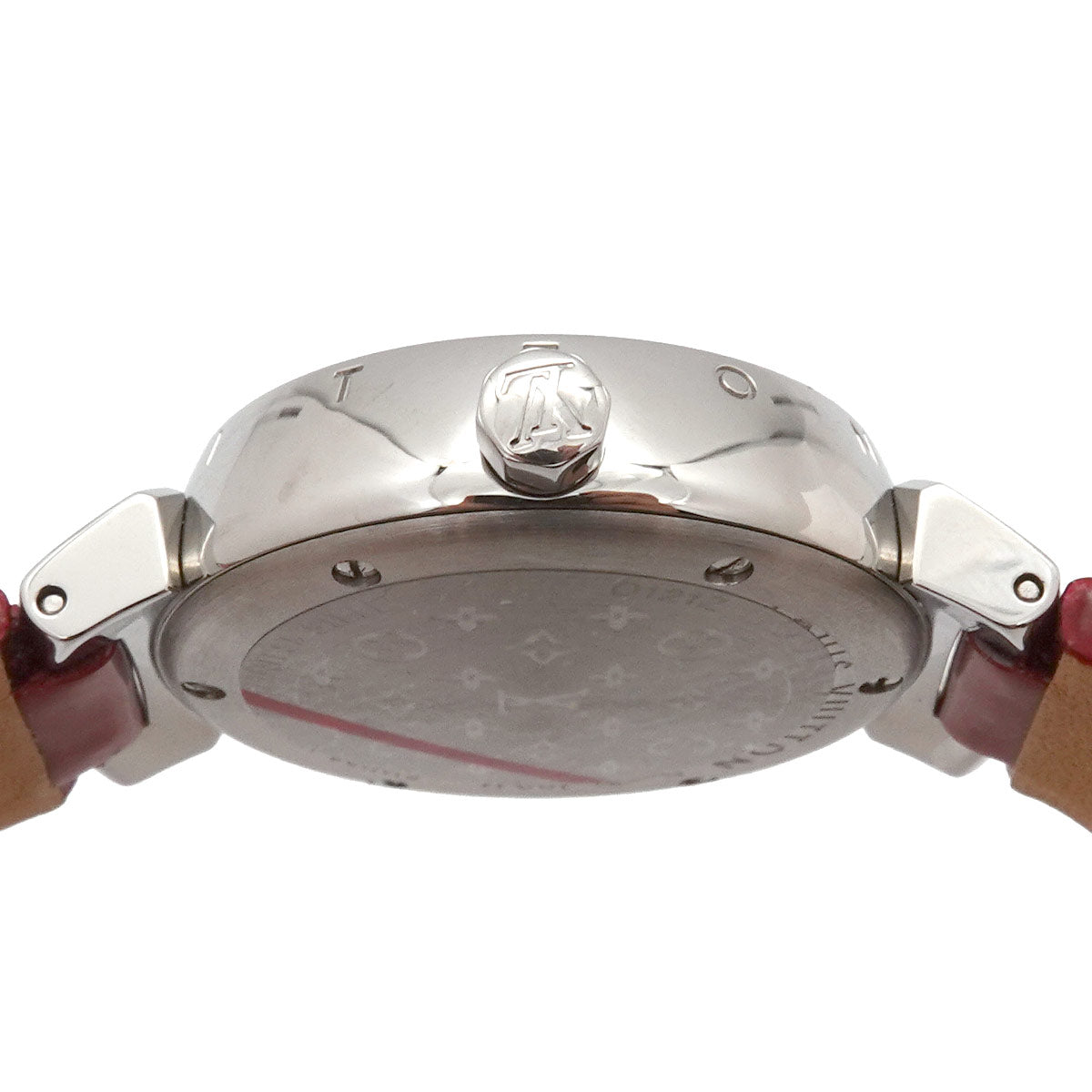 Tambour WTour Q121Z Quartz Diamond Red Dial Ladies