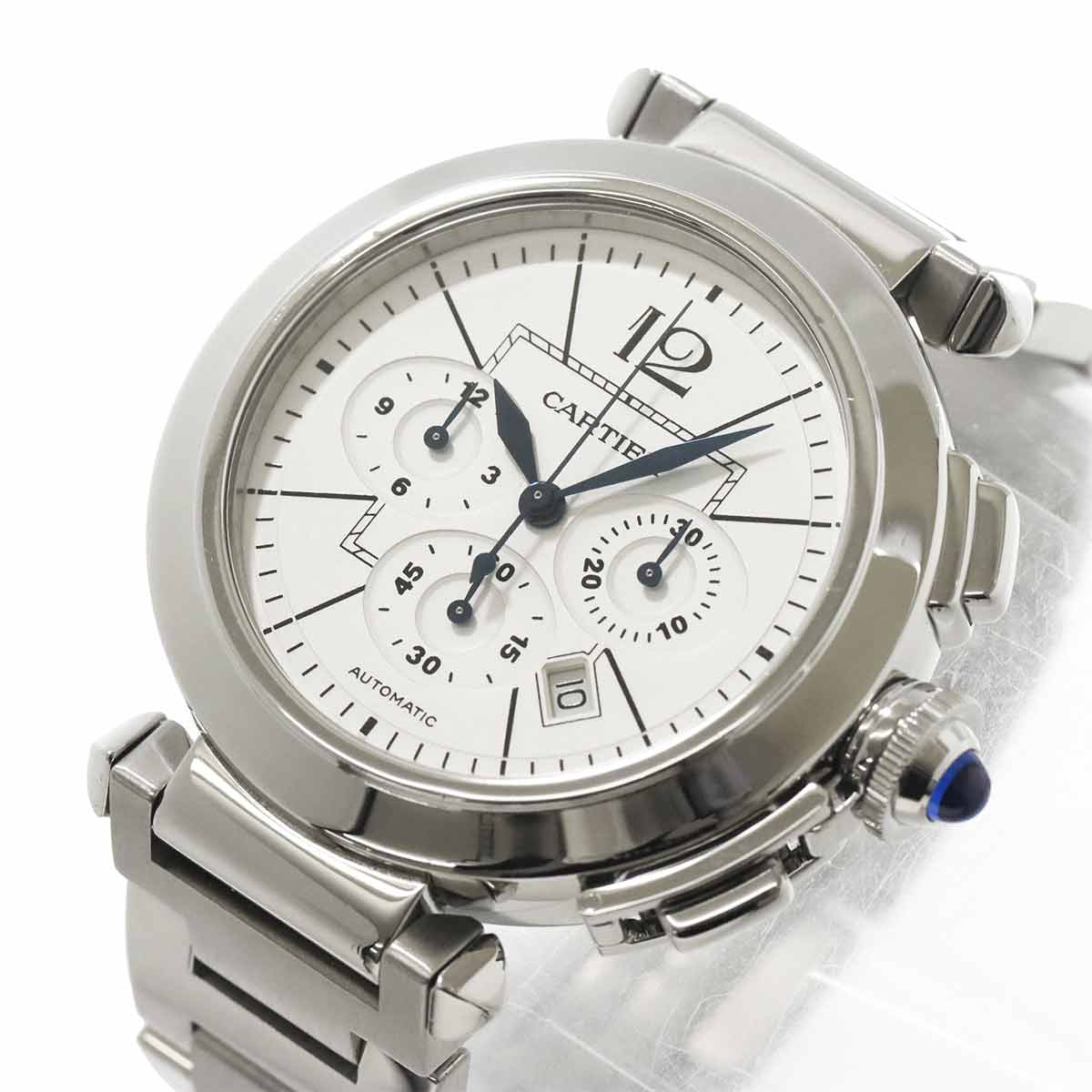 Pasha W3108555 Automatic Chronograph Date Silver Dial Mens