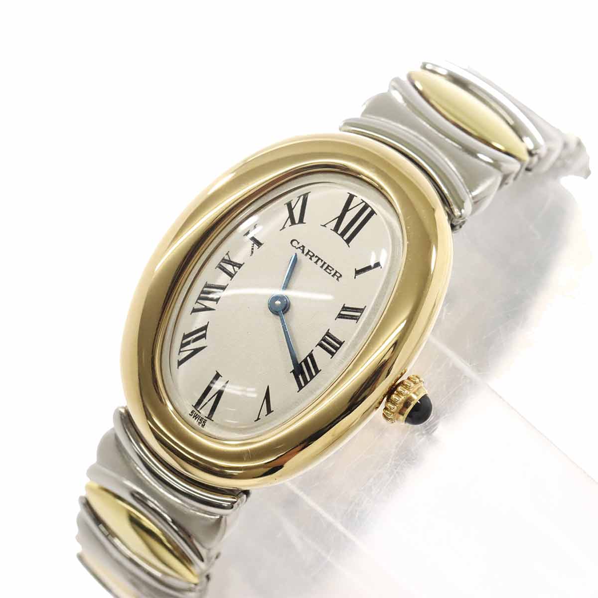 Baignoire belle Epoque W40002F2 750 YG Quartz Cream Dial