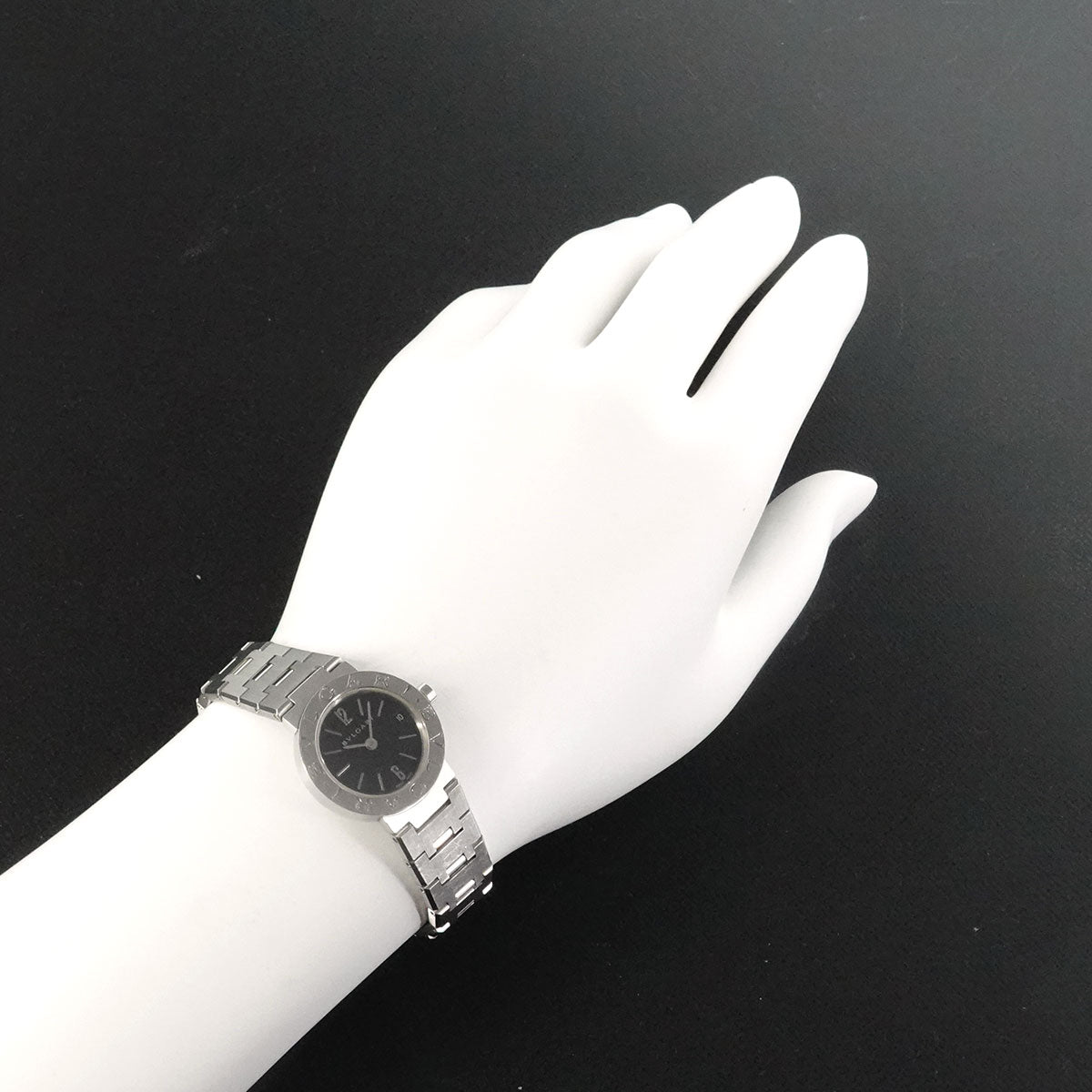 BVLGARIBVLGARI BB23SS Quartz Black Dial Ladies Watch