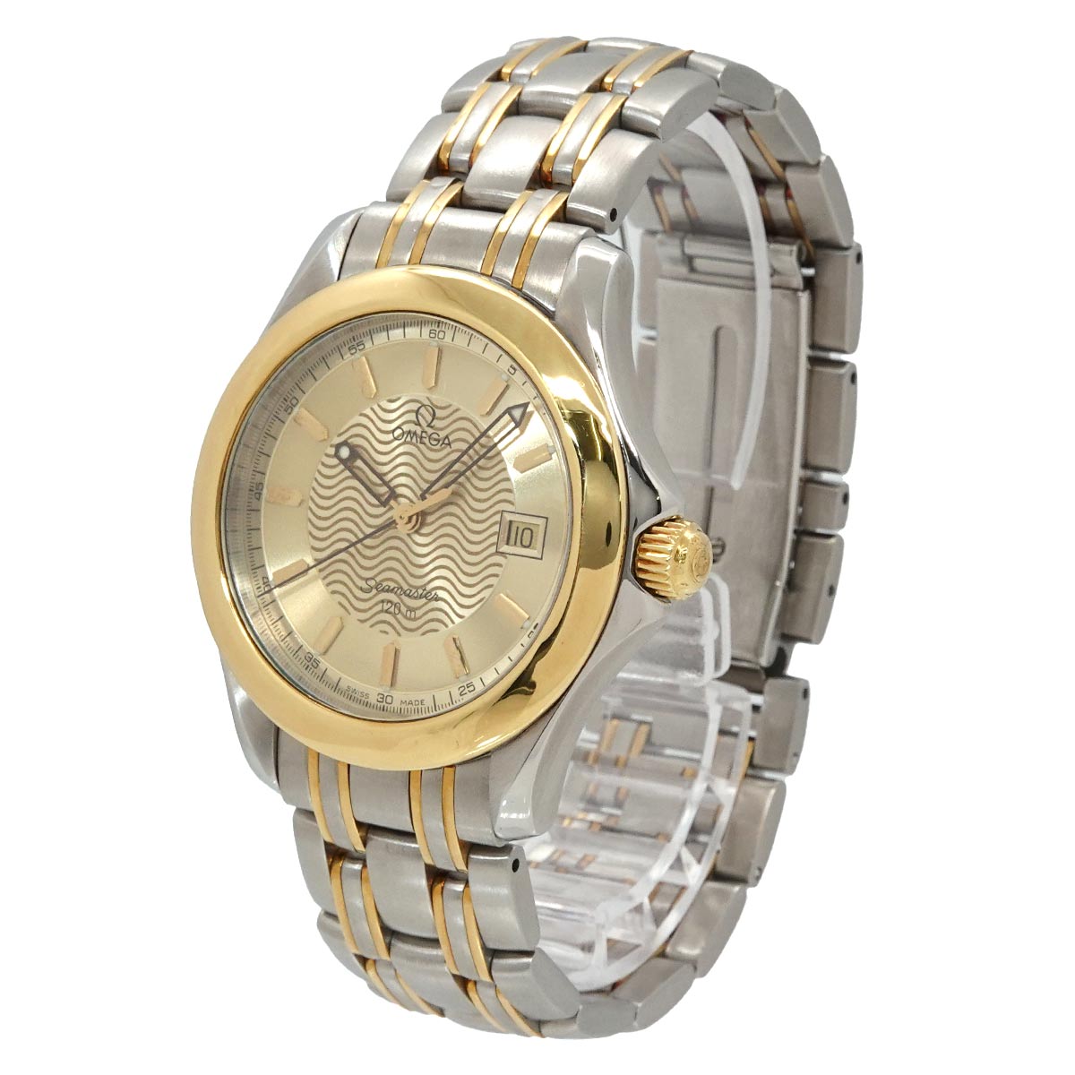Seamaster 120 2311.11 Date Quartz YG Mens Watch