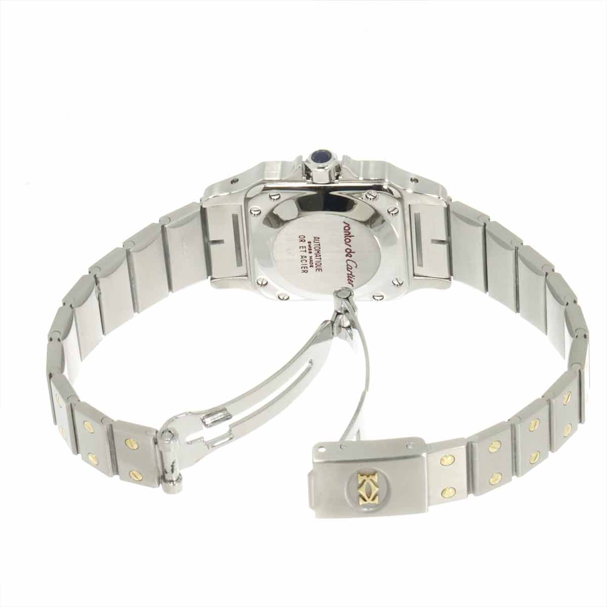Santos Galbee Automatic Yellow Gold Ladies Watch