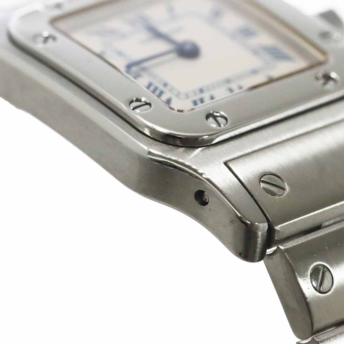 Santos Galbee SM W20017D6 Quartz Cream Dial Ladies Watch
