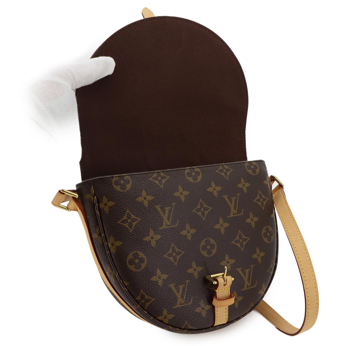 Monogram Chantilly Shoulder Bag Brown M40647 Purse
