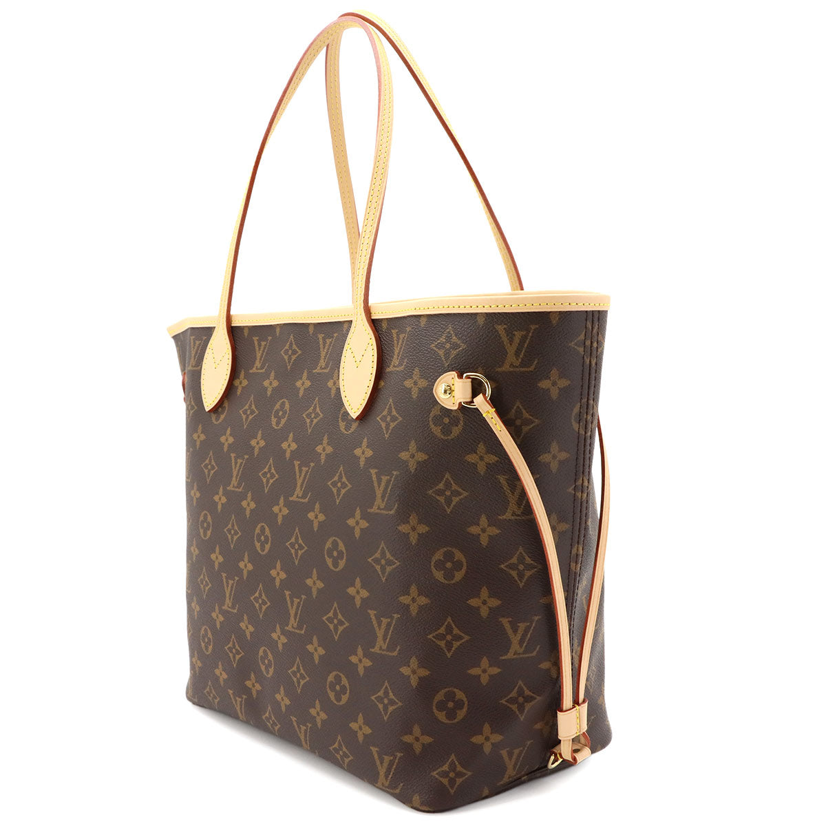 Monogram Neverfull MM Tote Bag Beige M46975 Purse