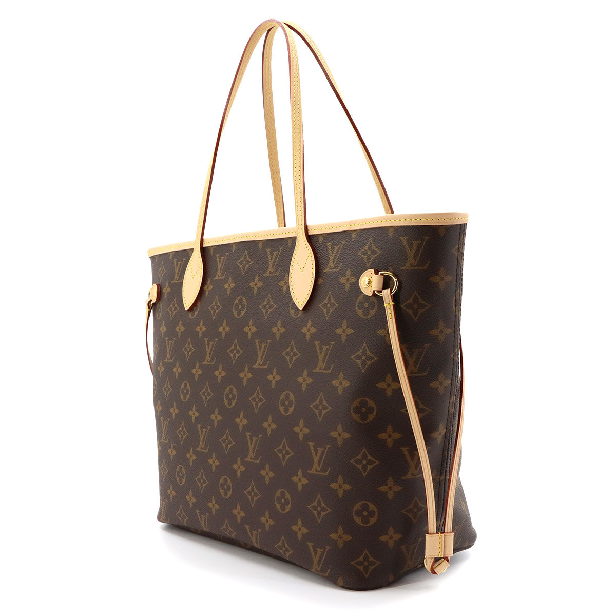 Monogram Neverfull MM Tote Bag Beige M46975 Purse
