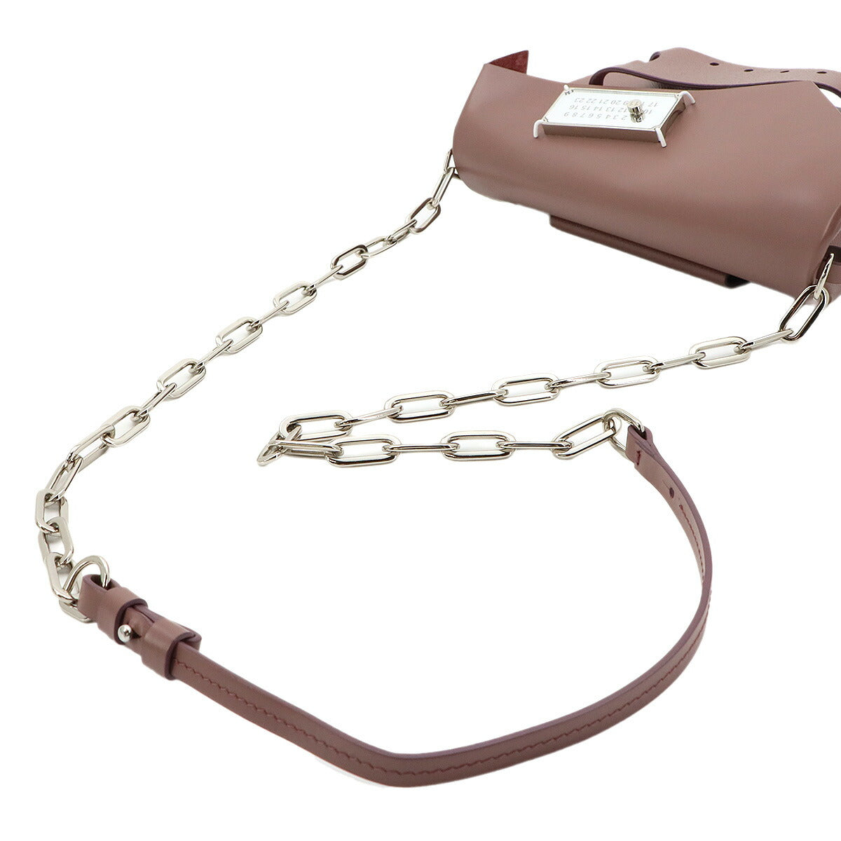 Snatched Shoulder Bag Leather Pink S56WF0159 Purse
