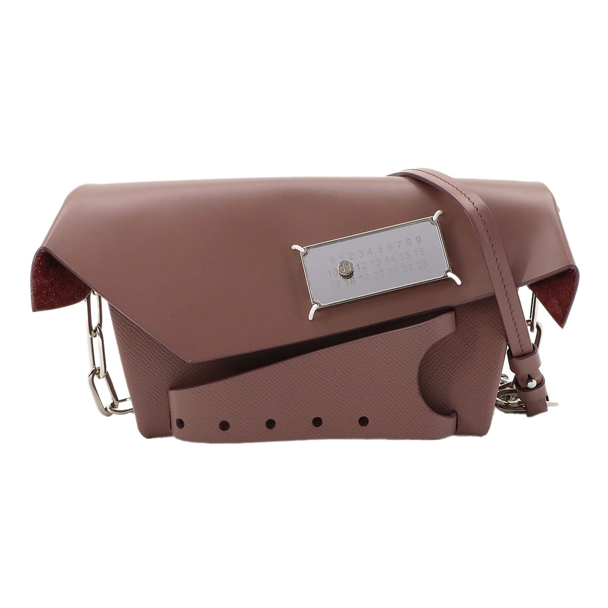 Snatched Shoulder Bag Leather Pink S56WF0159 Purse