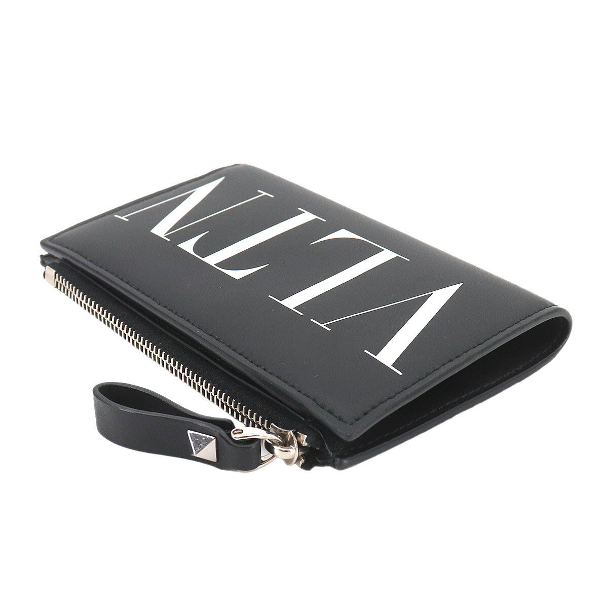 GARAVANI VLTN Logos Wallet Leather Black VY2P0R12LVN