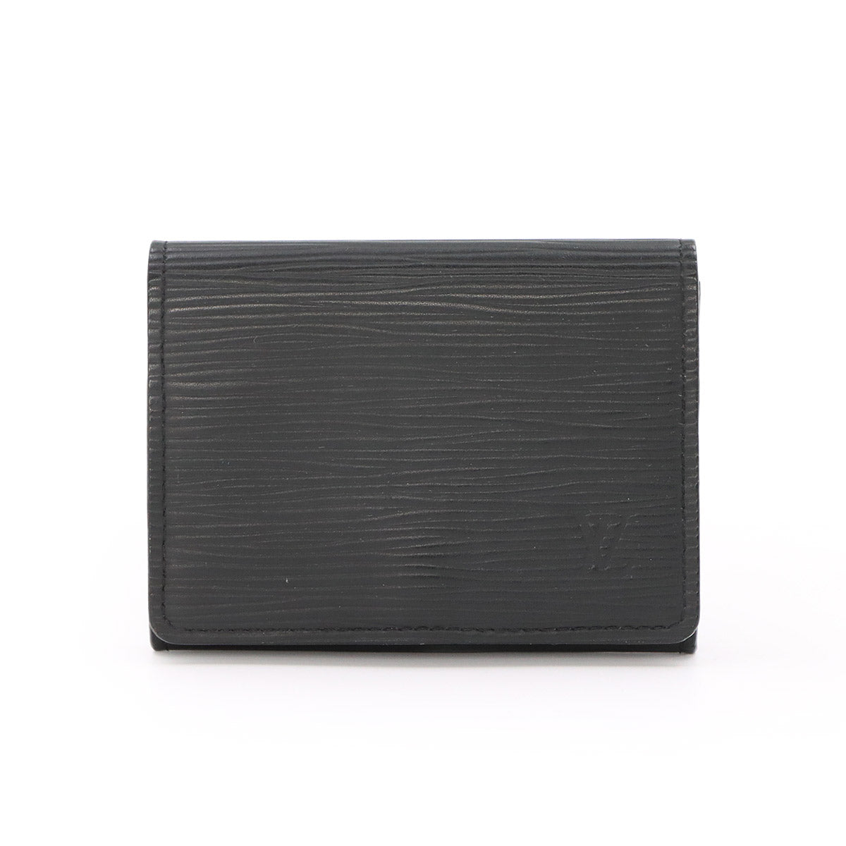 Epi Enveloppe Carte de Visite Card Case Black M62292