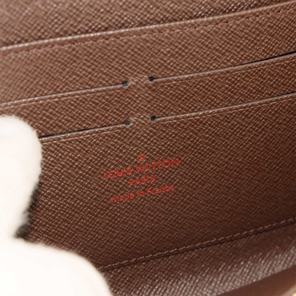 Damier Zippy Wallet Zipped Around Ebene N60015