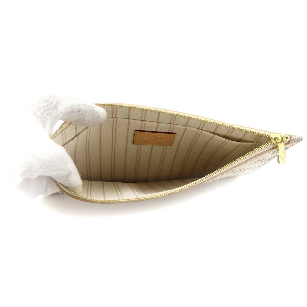 Damier Azur Pouch Beige Purse