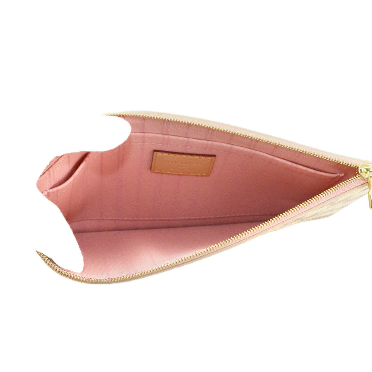 Damier Azur Pouch Rose Ballerine Purse