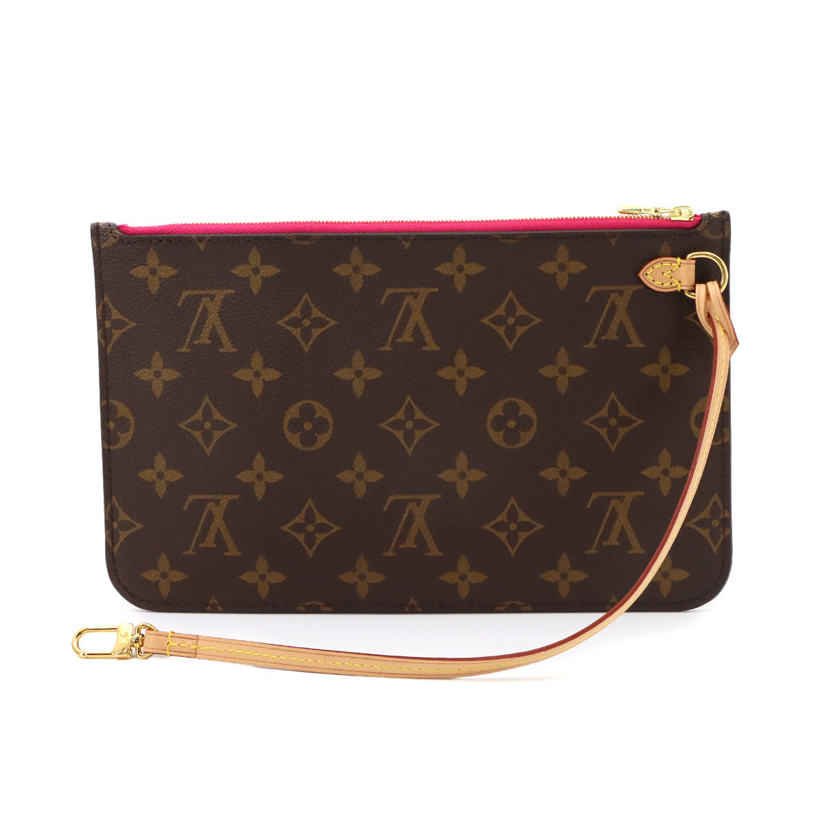 Monogram Pouch Brown Pivoine Purse