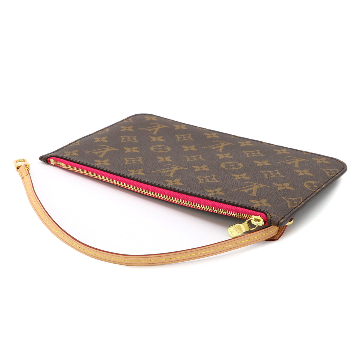 Monogram Pouch Brown Pivoine Purse