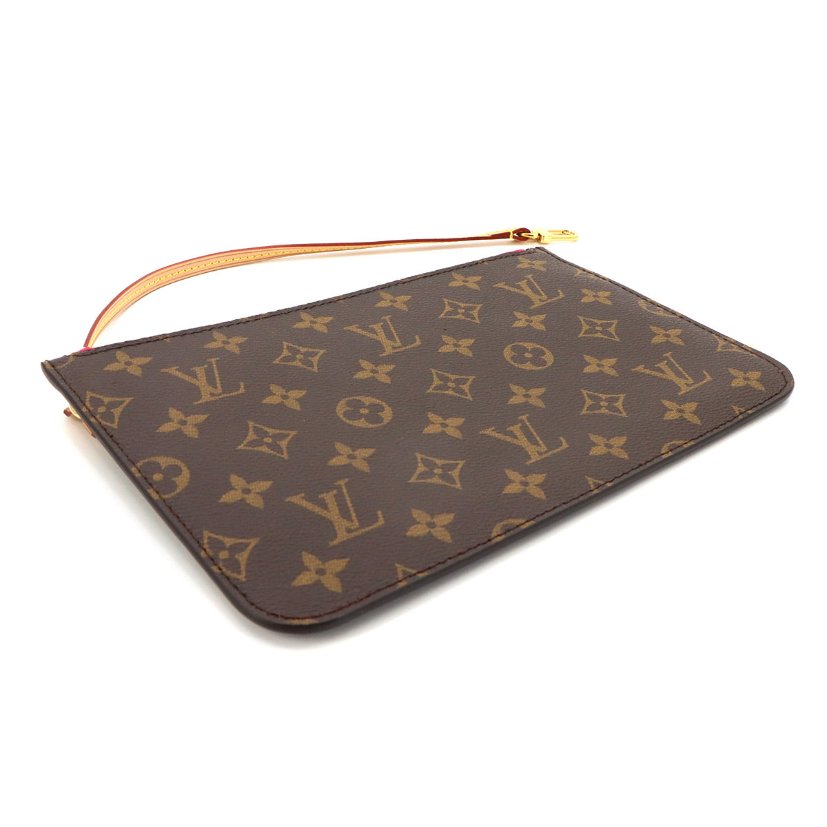 Monogram Pouch Brown Pivoine Purse