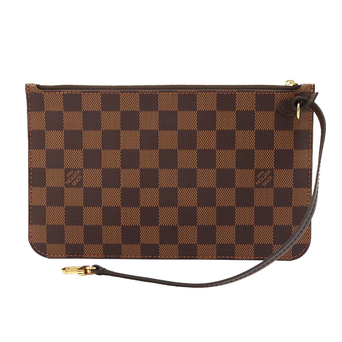 Damier Pouch Ebene Purse