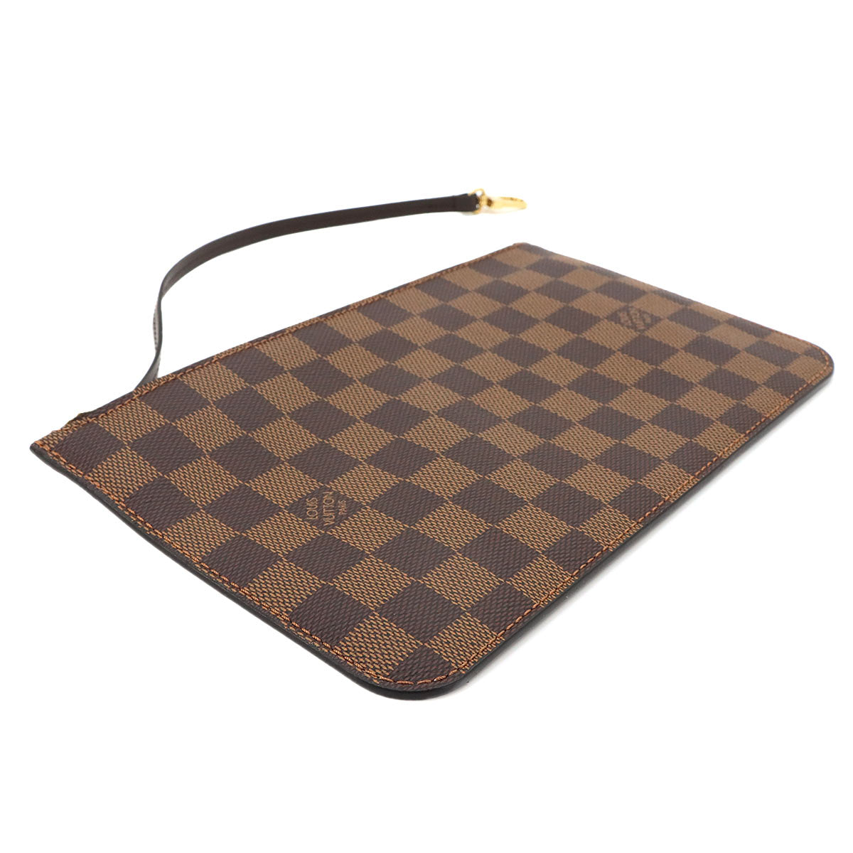 Damier Pouch Ebene Purse