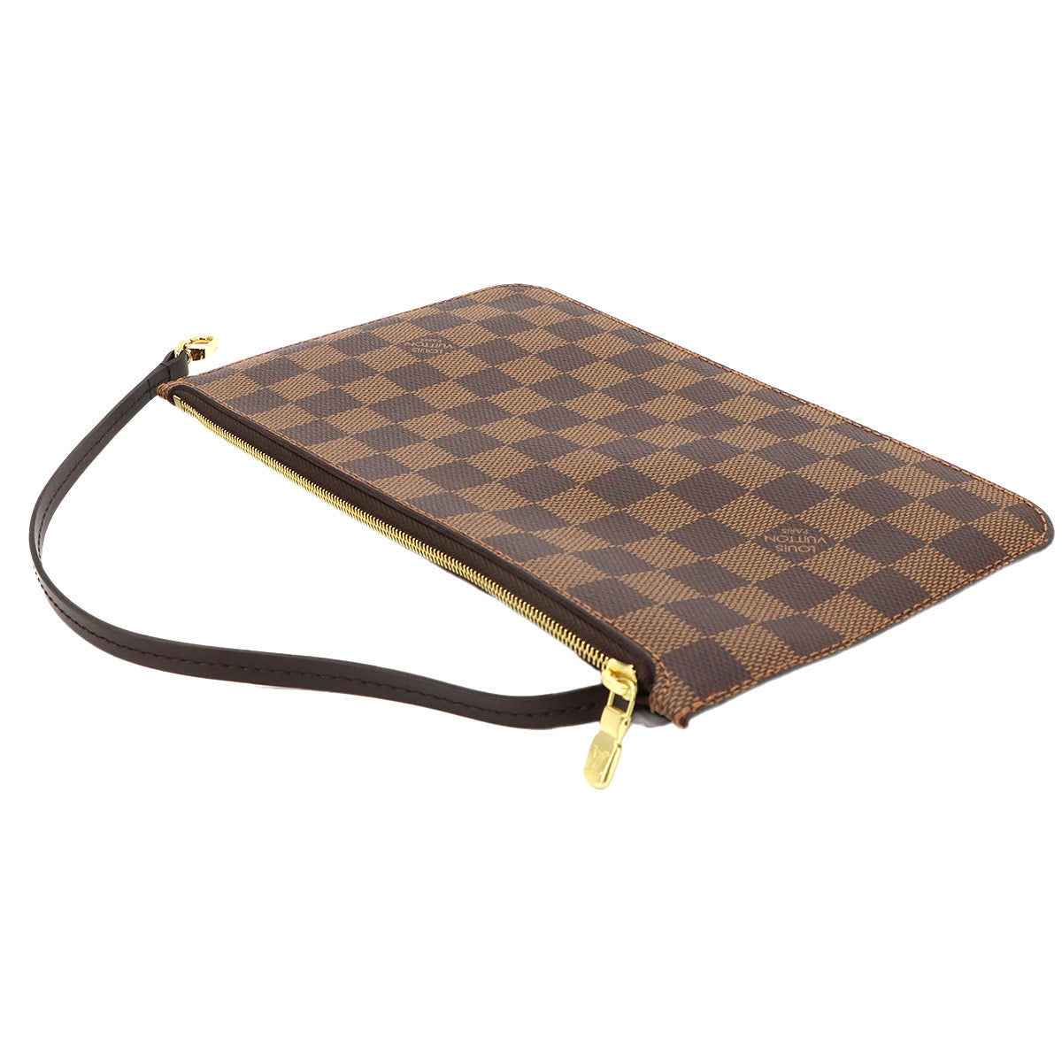 Damier Pouch Ebene Purse