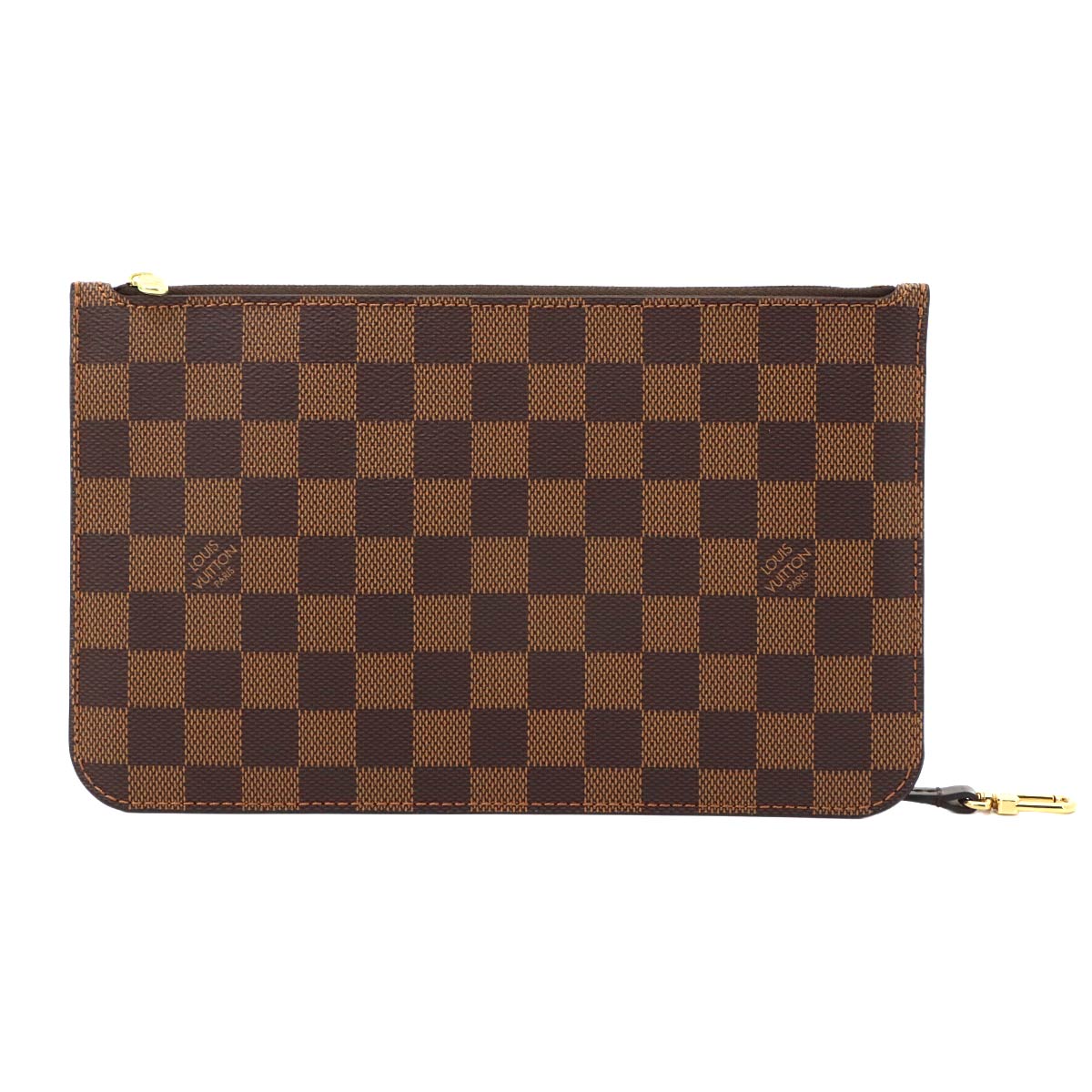 Damier Pouch Ebene Purse